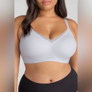 Honeylove CrossOver Bra 3X Mist Wireless Sculpting Support Bra NWT
